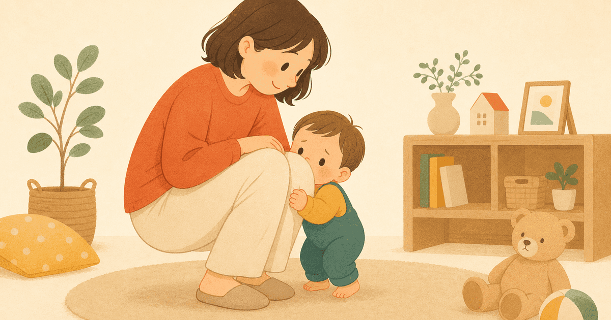 赤ちゃんの人見知り・後追い｜いつから・なぜ起こる・安心できる関わり方