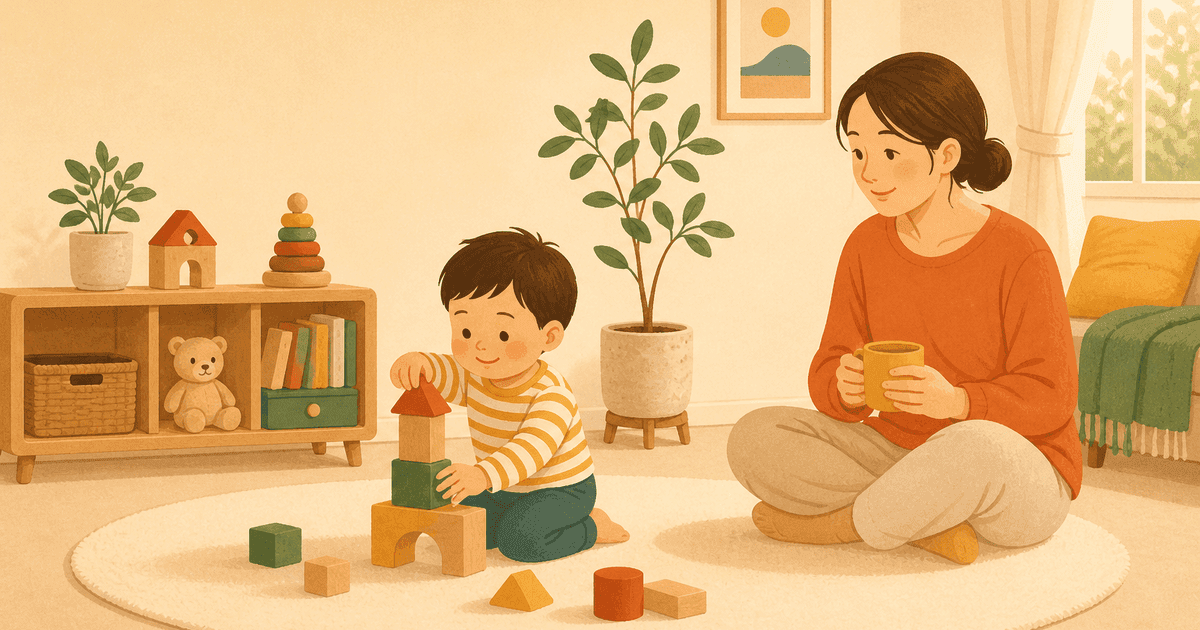 子どものひとり遊びが育つ関わり方｜「親がいないと遊べない」と悩んだら（0〜6歳）