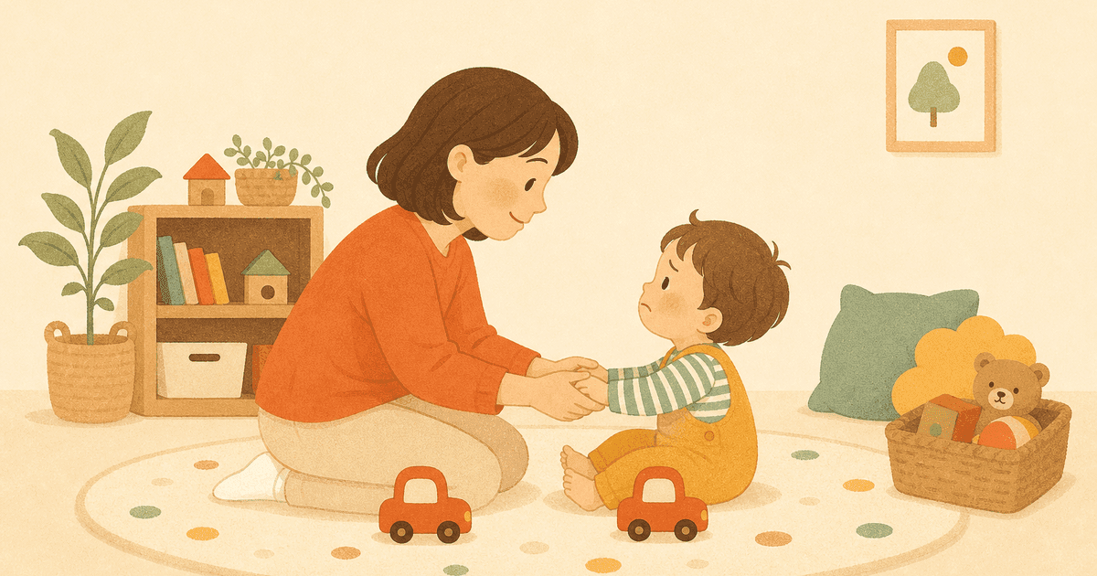 子どもが噛む・叩く（他害）｜1〜2歳になぜ起きる？関わり方のコツ