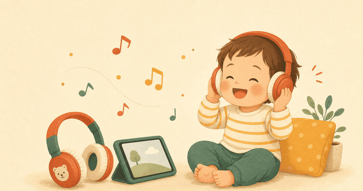 子ども用ヘッドホン(音量制限付き)の選び方｜聴力を守る音量・有線/無線・サイズと安全性