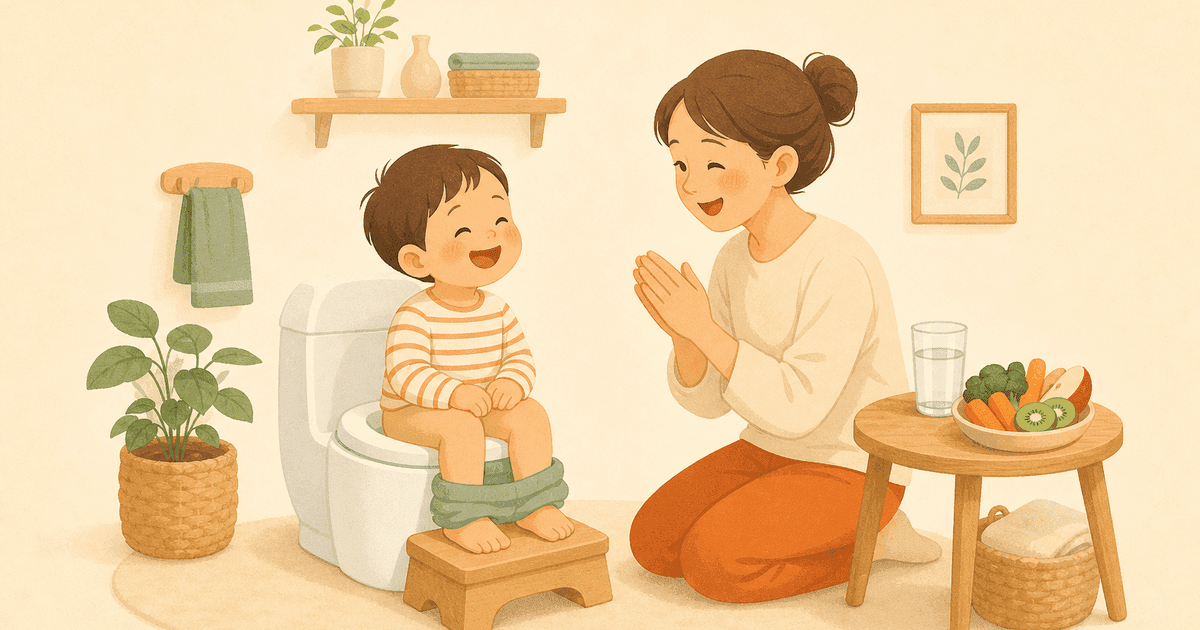 子どもの便秘｜原因・食事と生活の対策・受診の目安をやさしく解説