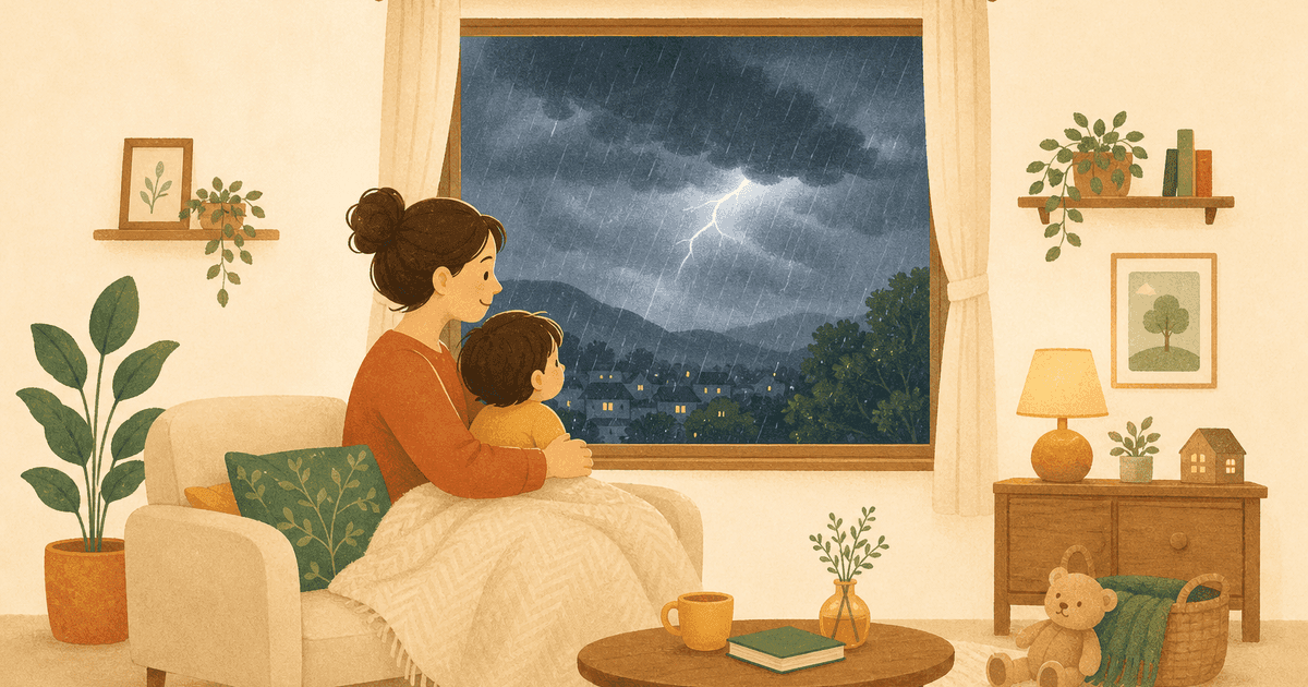 夏の雷・ゲリラ豪雨から子どもを守る｜天気急変のサインと、おでかけ中の安全行動