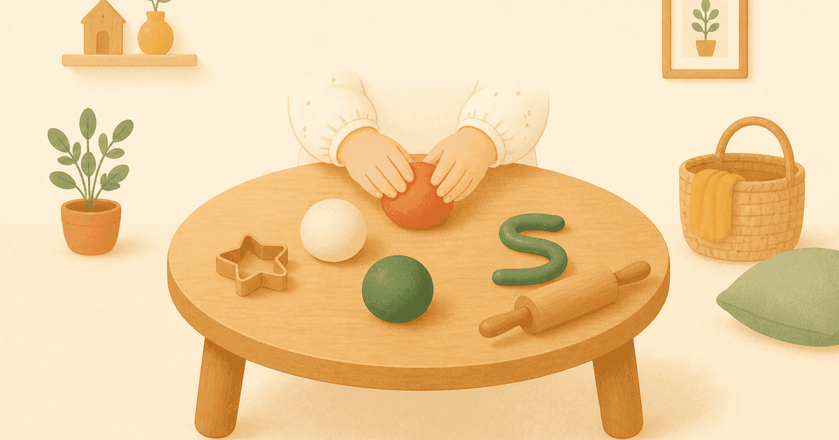 子どものねんどの選び方｜小麦・お米・油・紙ねんどの違いと、安全に遊ぶコツ