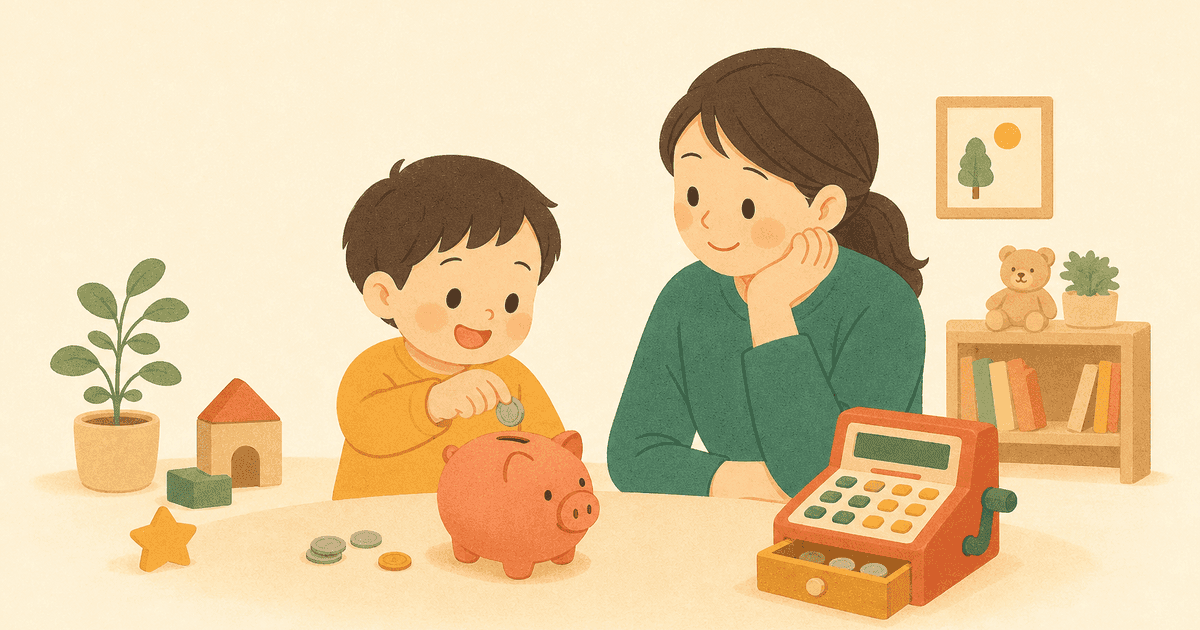 子どものお金の教育・金銭感覚の育て方｜幼児期からできる第一歩