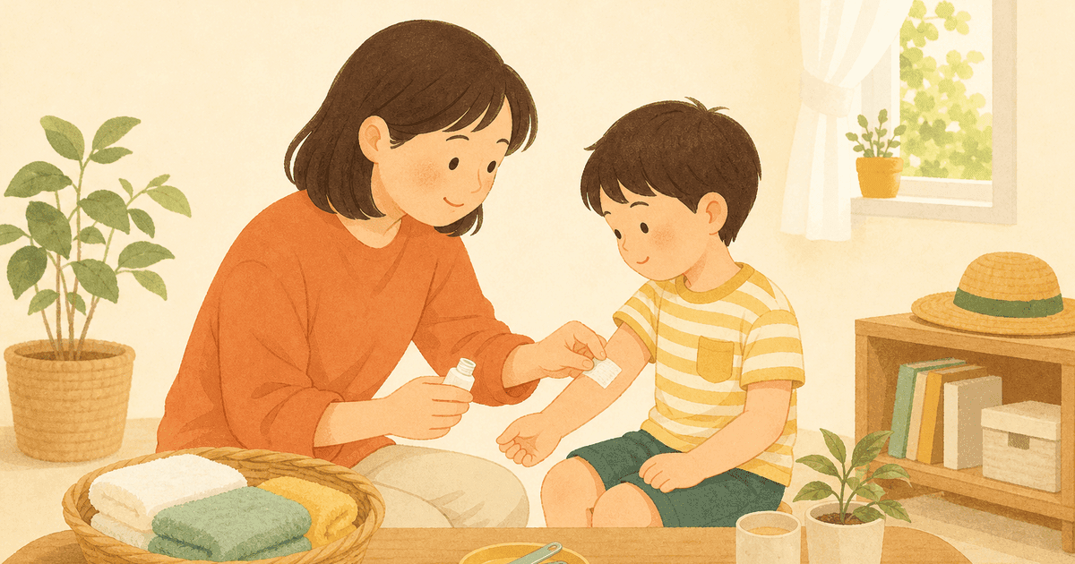 子どものとびひ(伝染性膿痂疹)対策｜夏に広がる細菌性の皮膚感染を防ぐケアと受診・登園の目安