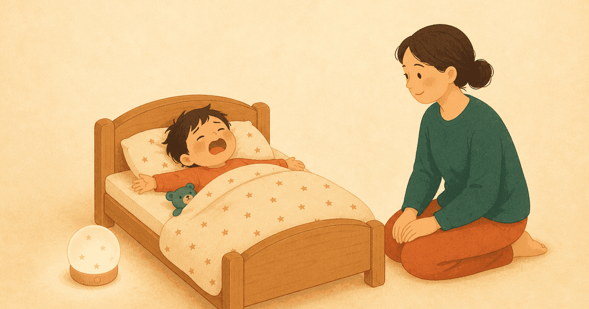 夜驚症(睡眠時驚愕症)とは｜夜中に突然叫ぶ子への対応と受診の目安