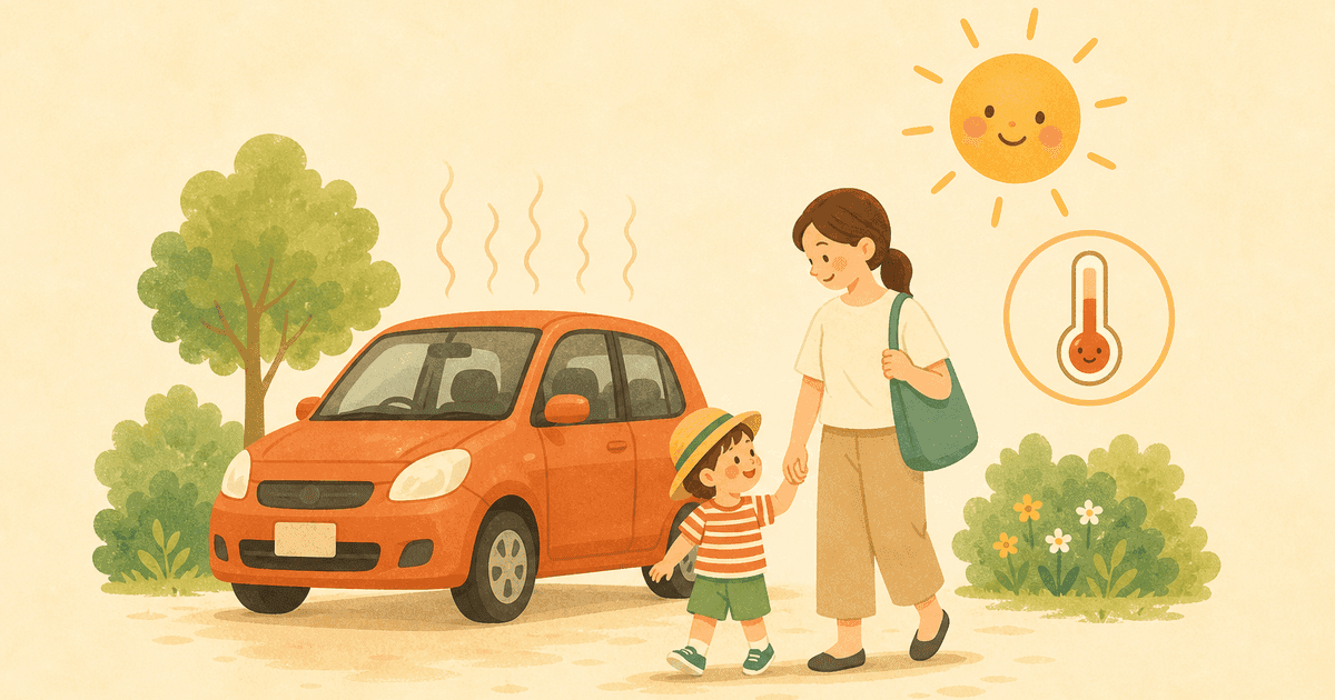子どもの車内の置き去り・熱中症を防ぐ｜短時間でも危険な車内温度と置き去り防止の習慣
