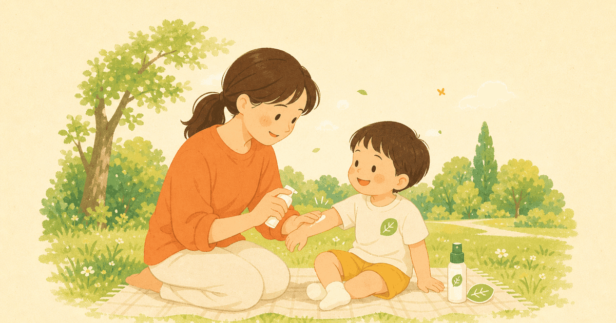 赤ちゃん・子どもの虫除け＆虫刺され対策グッズの選び方｜成分と月齢別の使い分け
