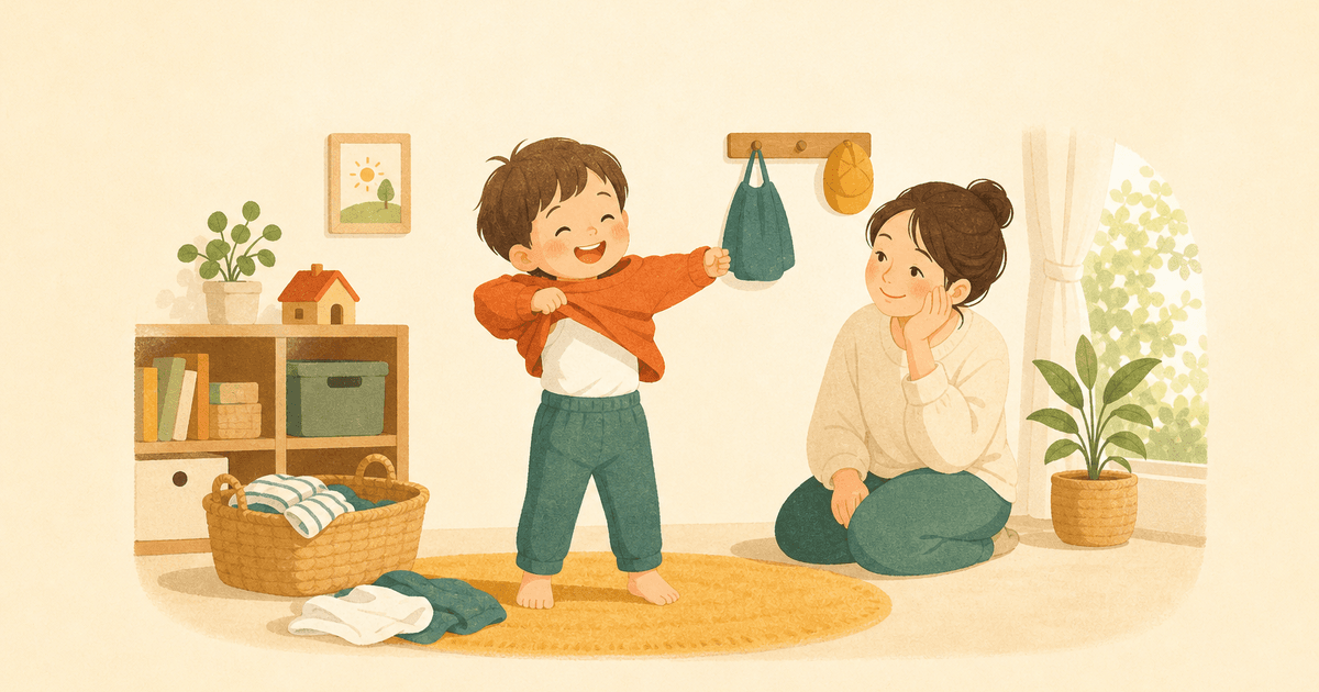 入園前にやっておきたい生活習慣の整え方——早起き・着替え・トイレ