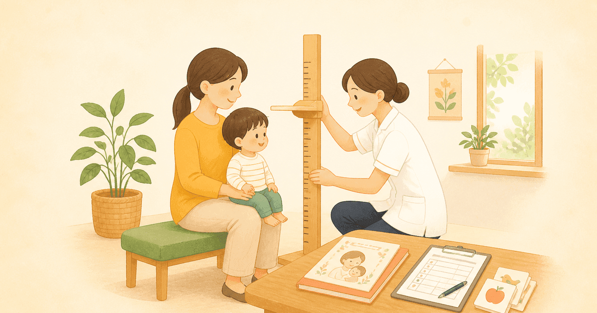 乳幼児健診の内容と当日の流れ・準備｜1歳6か月児健診・3歳児健診で見ていること