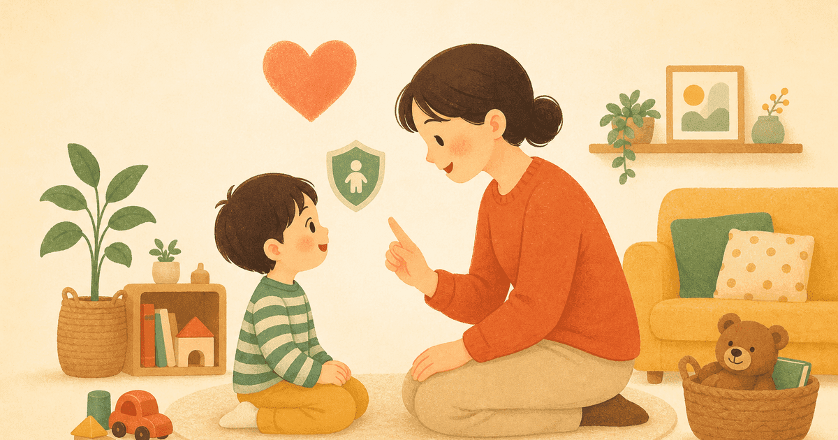 子どもへのプライベートゾーンの教え方｜おうちでできる「いのちの安全教育」（3〜6歳）