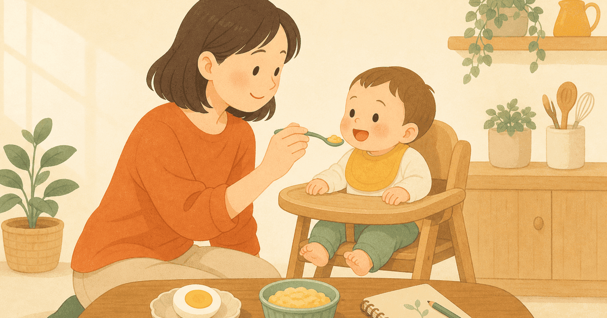 食物アレルギーと離乳食の進め方｜卵の始め方・症状と対応をやさしく整理