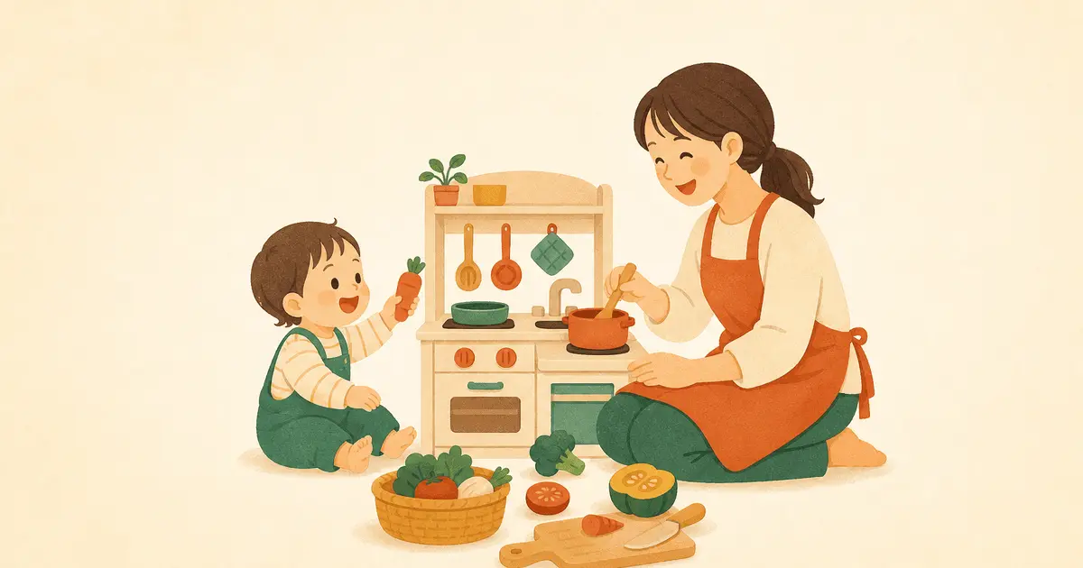 2歳のごっこ遊びを豊かにするアイデア10