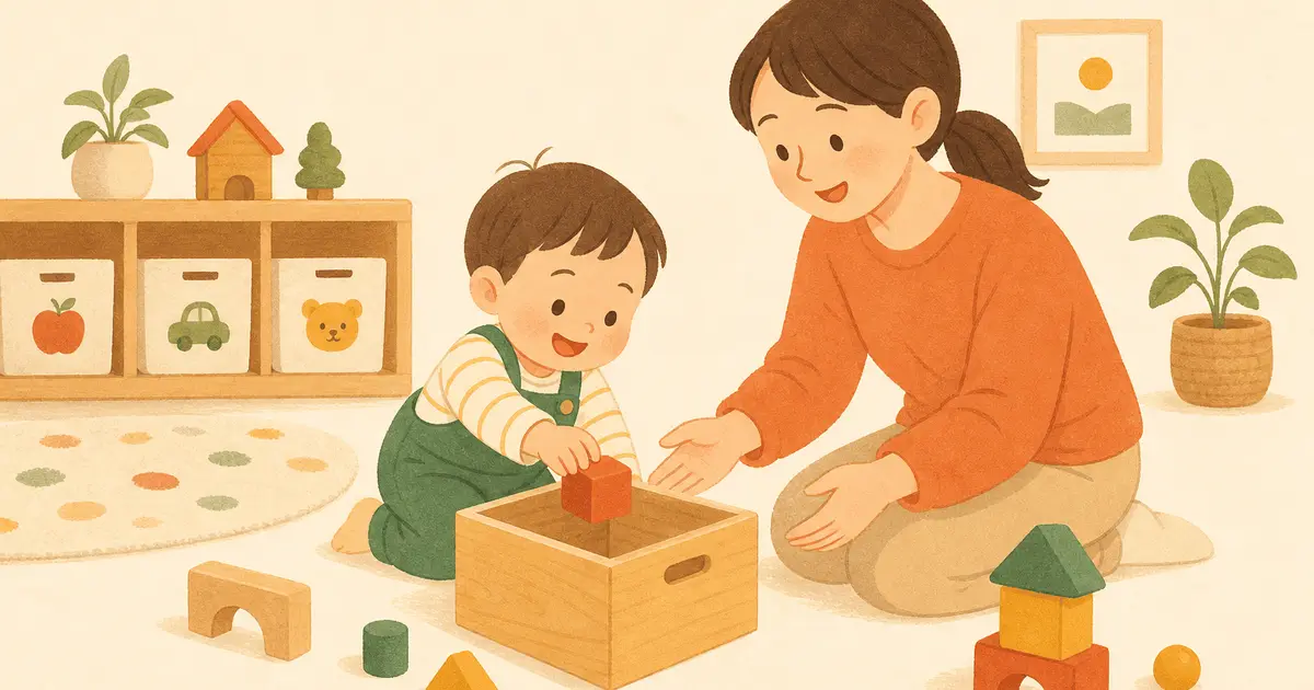お片づけ習慣の作り方｜1〜3歳からできるおもちゃ整理術