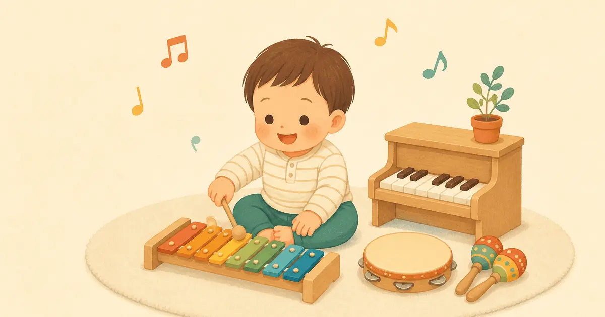 子どもの楽器・音楽おもちゃの選び方｜0〜6歳、音程・音量・安全表示で選べば失敗しにくい