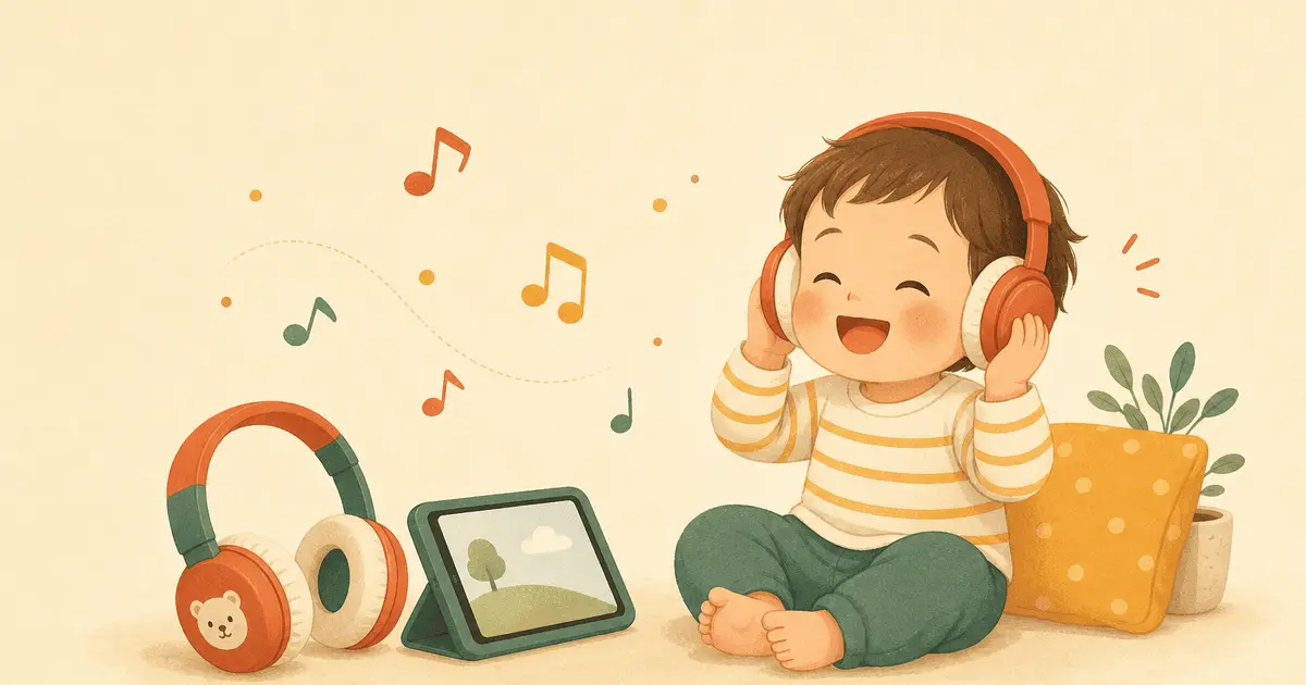 子ども用ヘッドホン(音量制限付き)の選び方｜聴力を守る音量・有線/無線・サイズと安全性