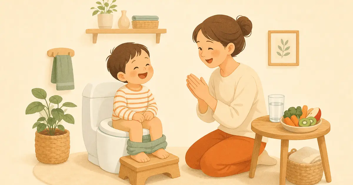 子どもの便秘｜原因・食事と生活の対策・受診の目安をやさしく解説