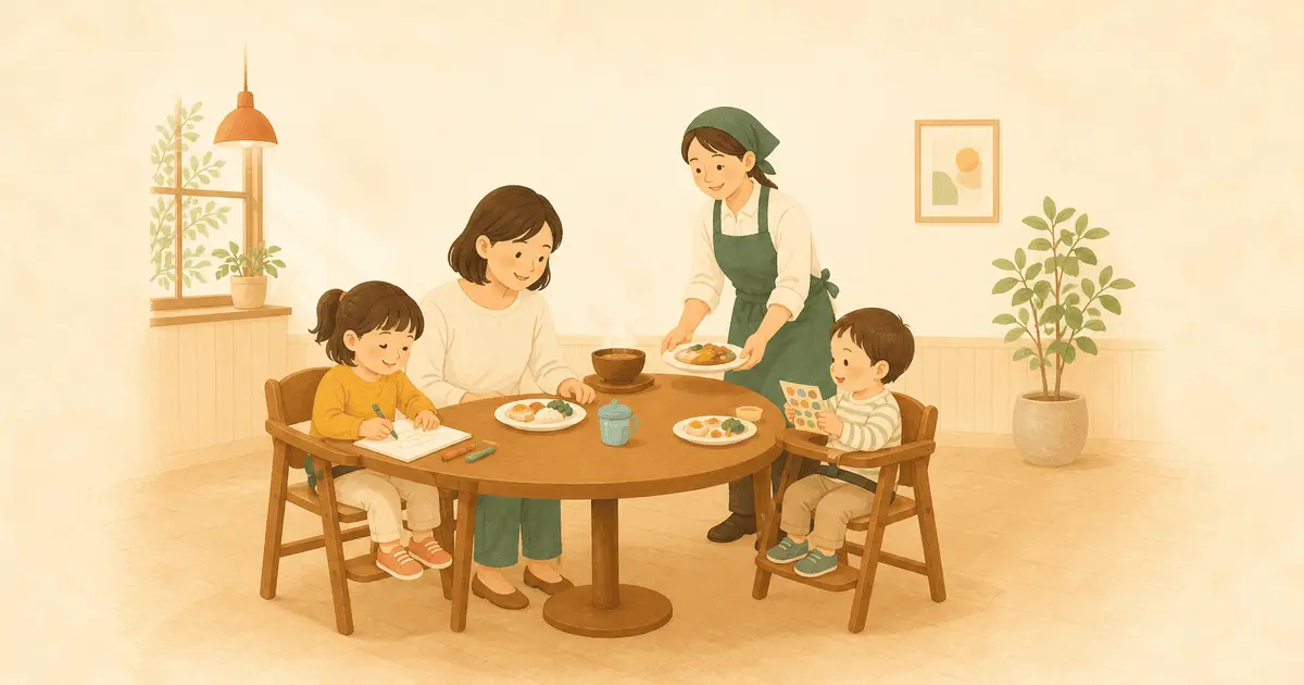 子連れ外食の乗り切り方｜お店選び・待ち時間・年齢別のマナーの伝え方