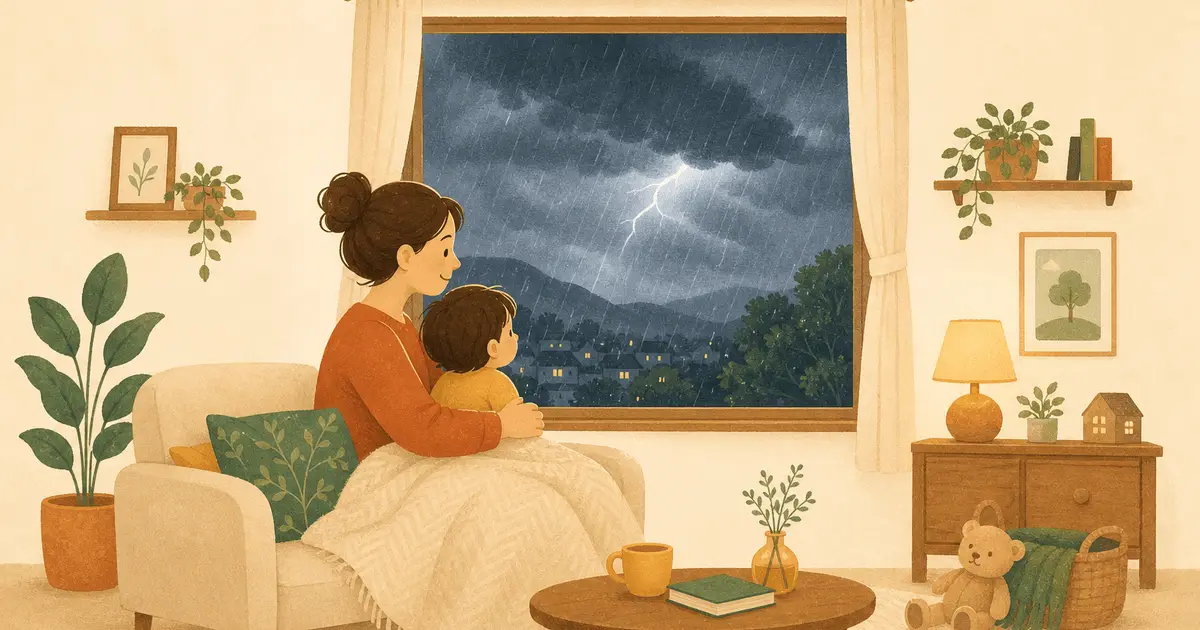 夏の雷・ゲリラ豪雨から子どもを守る｜天気急変のサインと、おでかけ中の安全行動