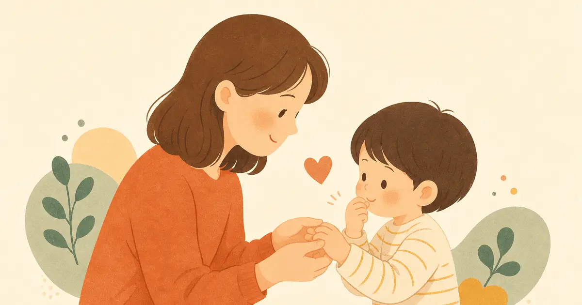 子どもの爪かみ｜原因とやさしいやめさせ方・受診の目安をわかりやすく解説