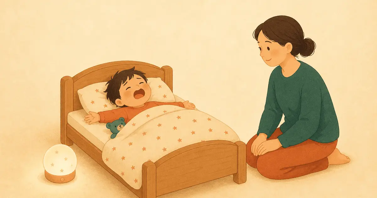 夜驚症(睡眠時驚愕症)とは｜夜中に突然叫ぶ子への対応と受診の目安