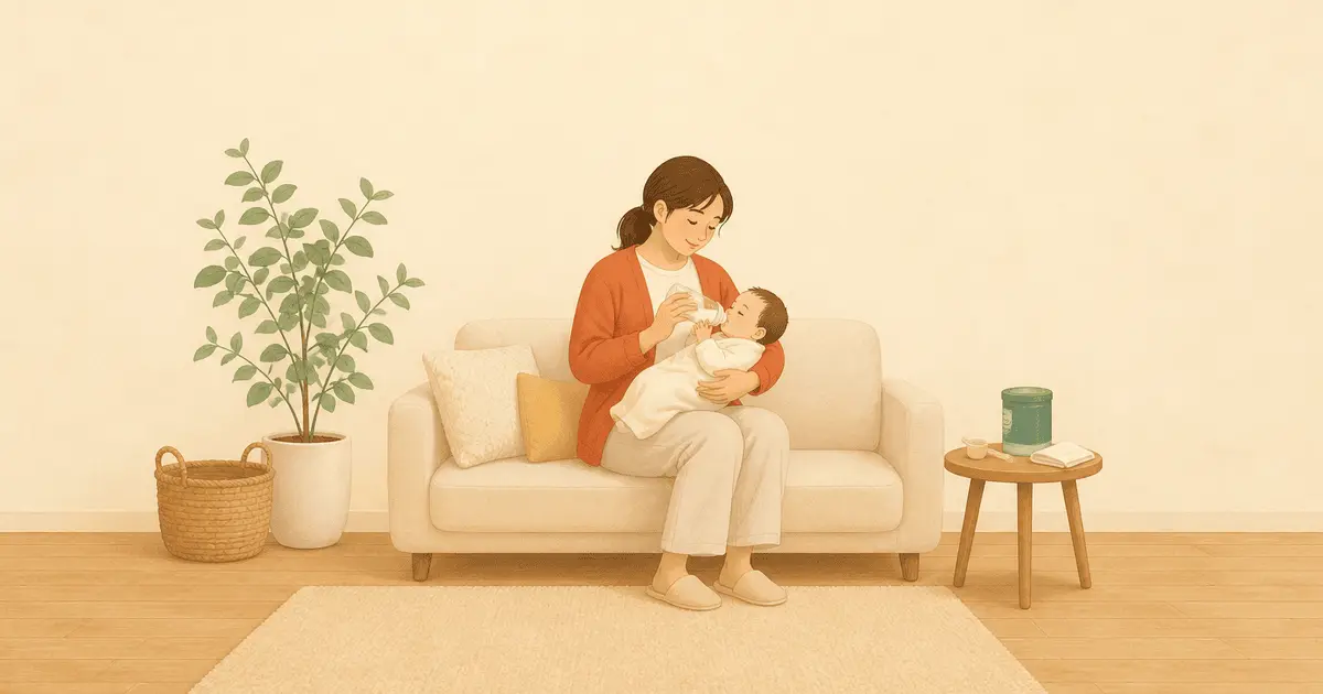 赤ちゃんのミルクの量と回数の目安｜月齢別早見表(1回量・1日の回数)と「足りている?」の見分け方