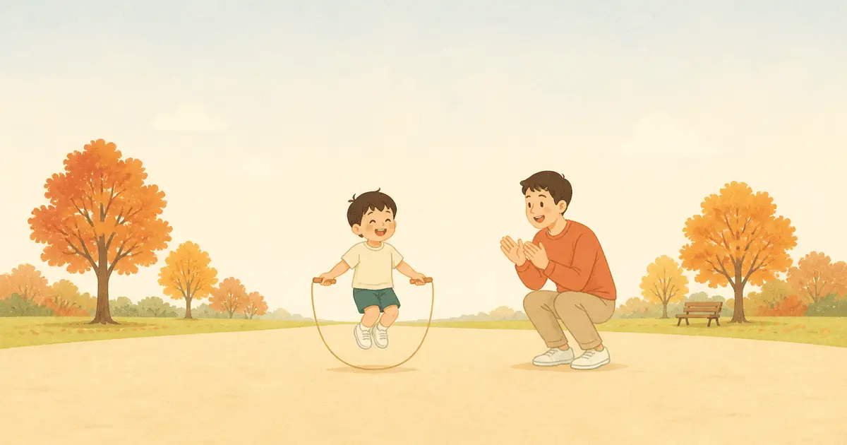なわとびはいつから？幼児の前跳びの教え方｜段階別の練習ステップとつまずき対処（3〜6歳）