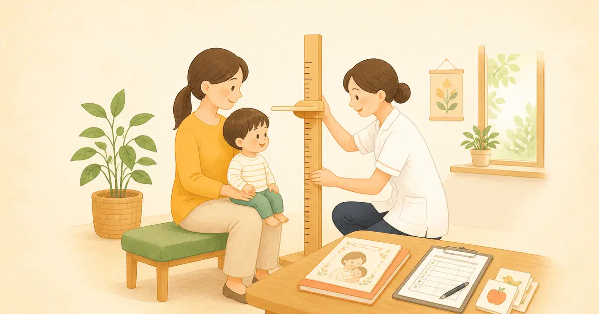 乳幼児健診の内容と当日の流れ・準備｜1歳6か月児健診・3歳児健診で見ていること