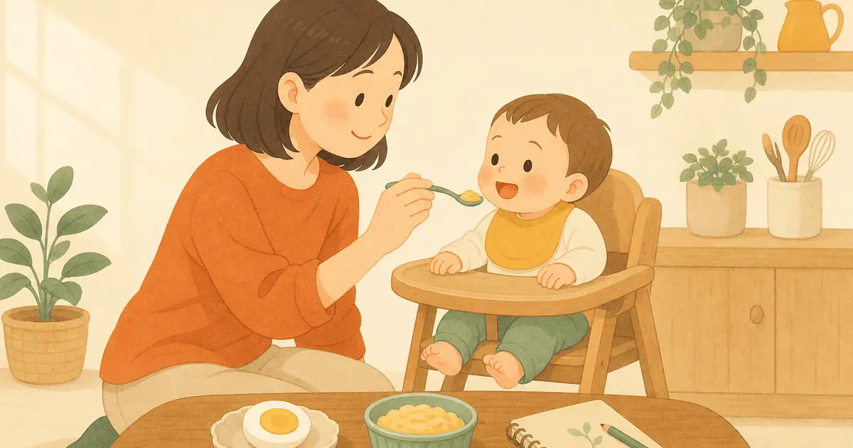 食物アレルギーと離乳食の進め方｜卵の始め方・症状と対応をやさしく整理